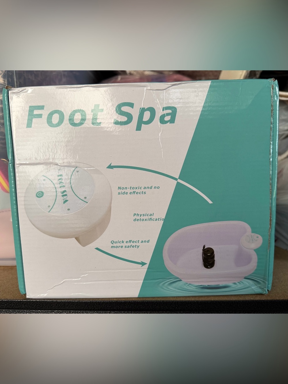 Ionic Detox Foot Spa Machine